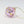 Blown Glass Ornament Christmas Silver and Gold Dandarah Starry Pink Sky