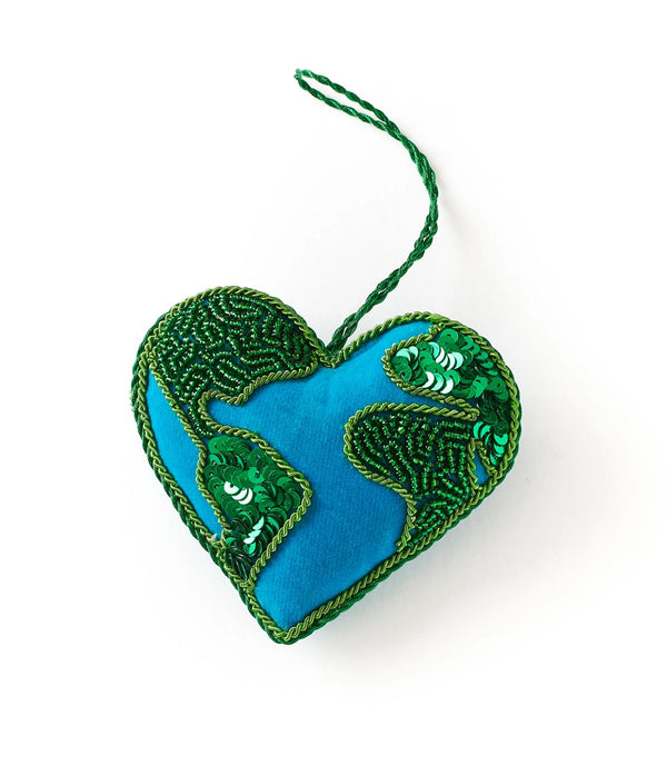 Embroidered Plush Ornament Matr Boomie Earth Heart