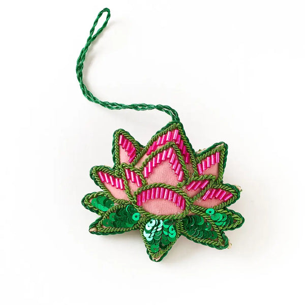 Embroidered Plush Ornament Matr Boomie Lotus