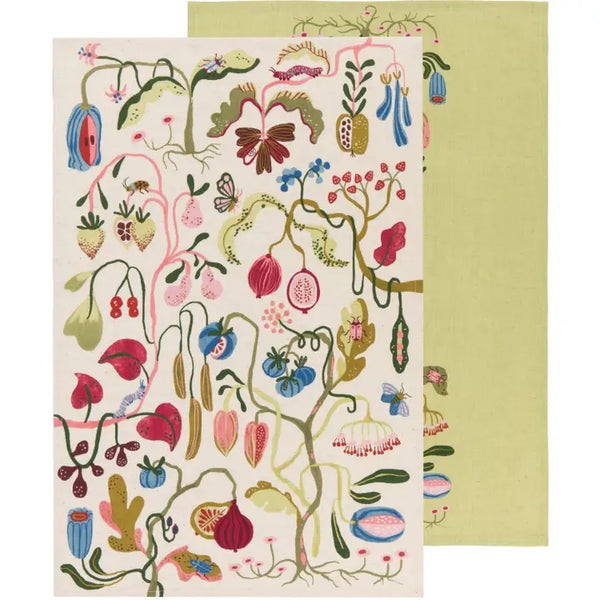 Cotton/Linen Dishtowel Set Danica Pome