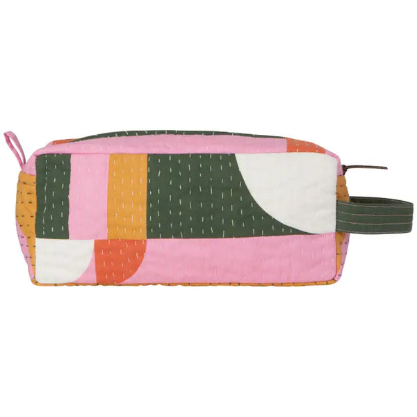 Quited Cosmetic Bag