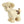 Natural Organic Rubber Teether Giraffe Tikiri Puppy