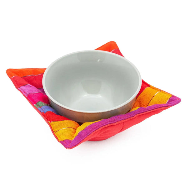 Guatemalan Bowl Cozy Upavim Crafts Rainbow