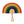 Elephant Grass Half-Moon Fan Swahili Rainbow