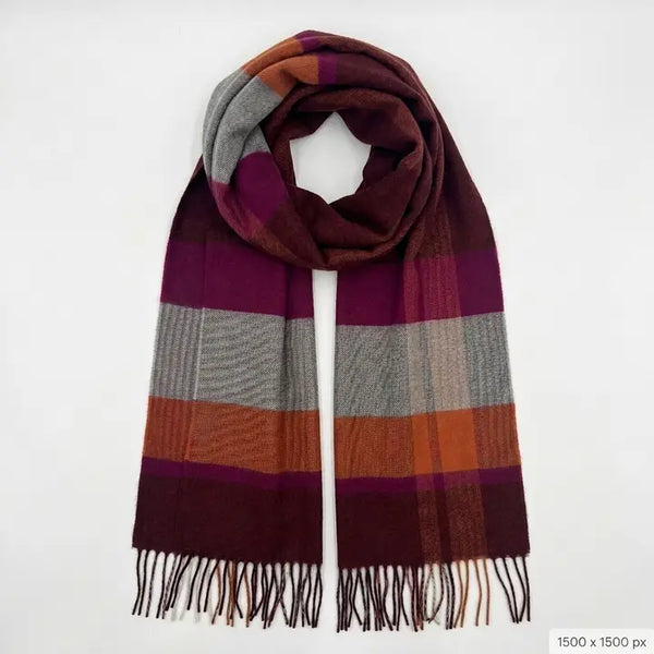 100% Baby Alpaca Scarf Shupaca Raven