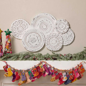 Sari Stocking Advent Garland SERRV