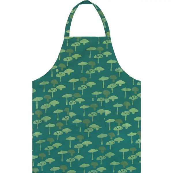 Reversible Apron Global Mamas Mushrooms Green