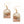 Sunrise Beaded Earring Altiplano Rose