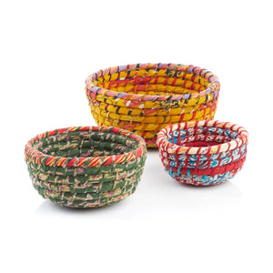 Round Chindi Basket SERRV
