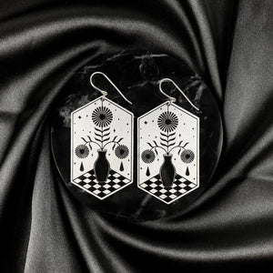 Continuum Earrings Brass While Odin Sleeps Aluminum  