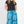 Sierra Skirt - Ferns Navy Global Mamas
