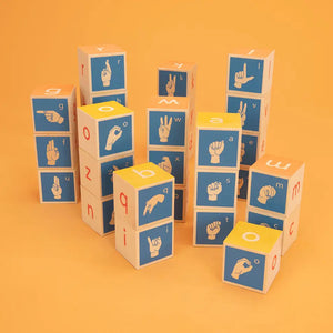 ASL Wooden Blocks Uncle Goose