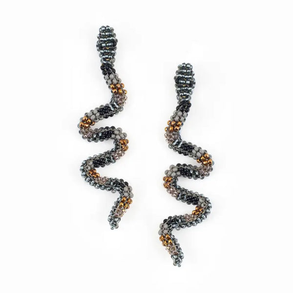 Snake Charmer Earring Altiplano Smoke