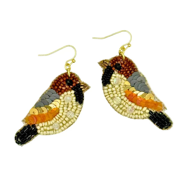 Songbird Beaded Earring Fair Anita