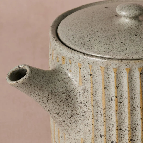 Sundara Fluted Teapot Ten Thousand Villages
