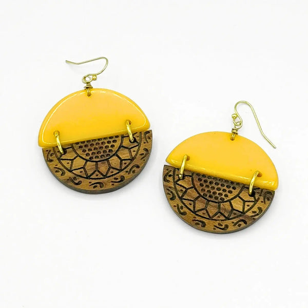 Sunflower Fields Earring Fair Anita