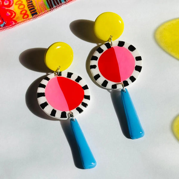 Sunny Pop Drop Earring