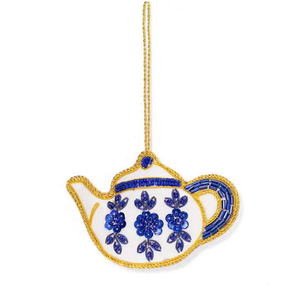 Embroidered Plush Ornament Matr Boomie Teapot