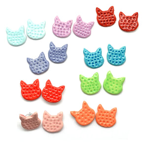 Ceramic Kitty Earring Dunitz & Co.