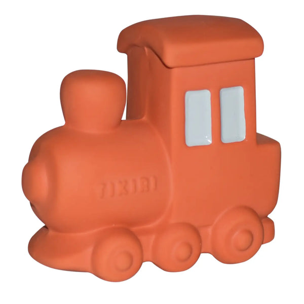 Natural Organic Rubber Teether Giraffe Tikiri Train