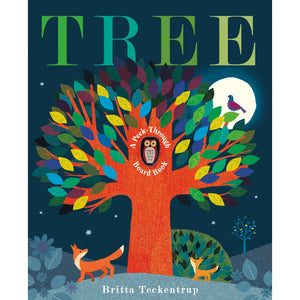 Tree Peek Through Book Penguin House
