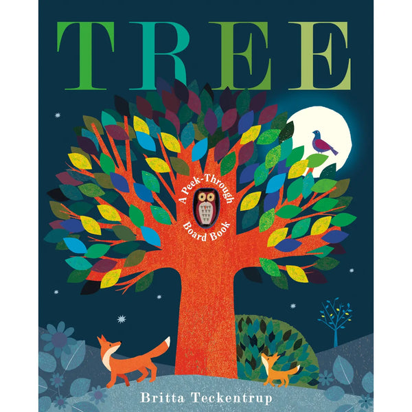 Tree Peek Through Book Penguin House