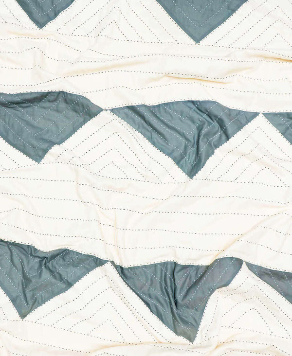 Triangle Quilt Throw