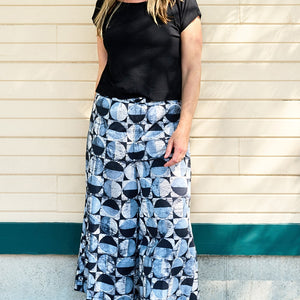 Trousers - Mod Circle Black Global Mamas