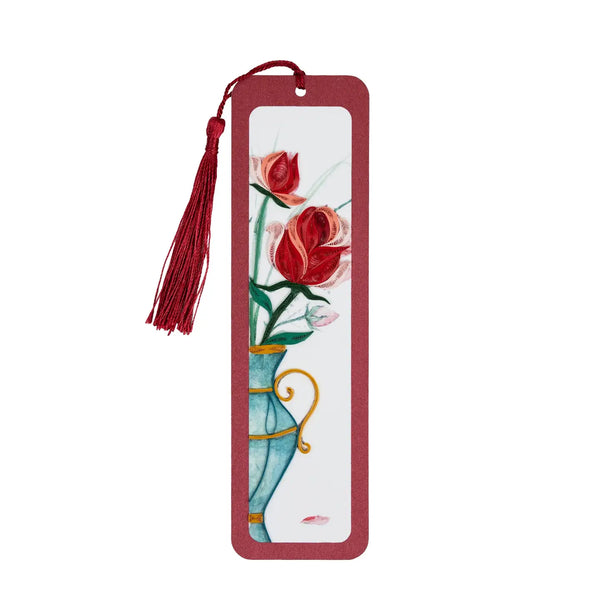 Quilled Bookmark Quilling Card Victorian Rose