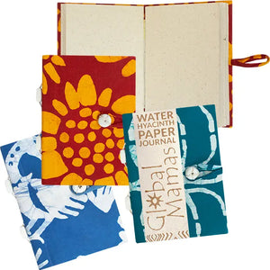 Batik Water Hyacinth Journal  Global Mamas   