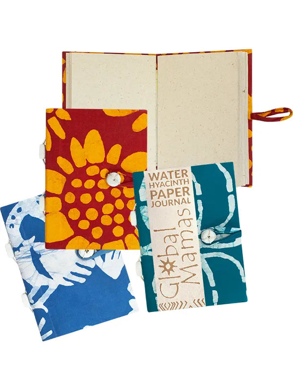 Batik Water Hyacinth Journal  Global Mamas   