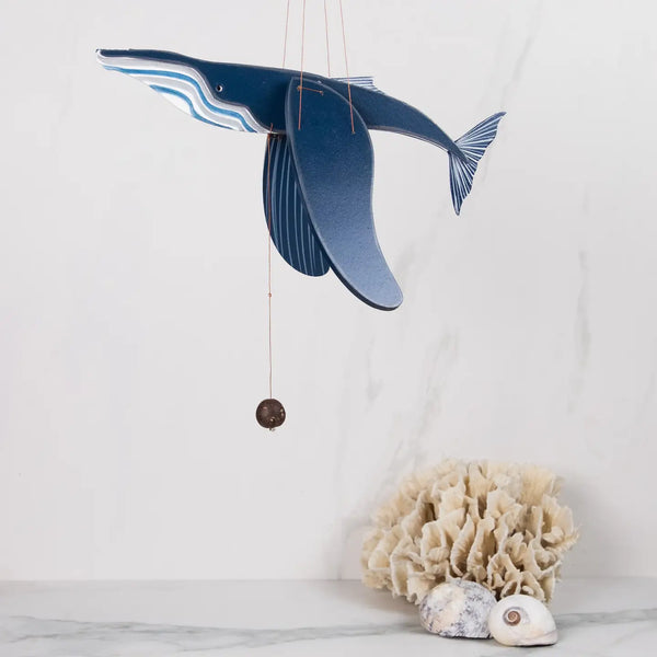 Whale Flying Mobile Tulia's Artisan Gallery