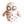 Woodland Owl Rattle Pebble