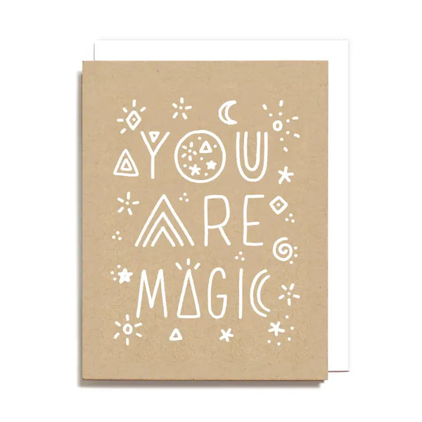 You Are Magic Card Worthwhile Paper